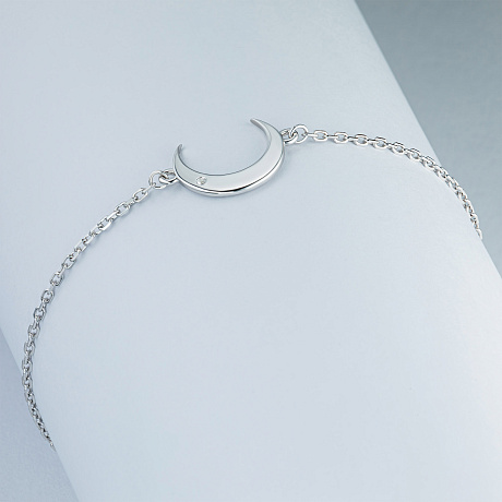 Браслет из белого золота