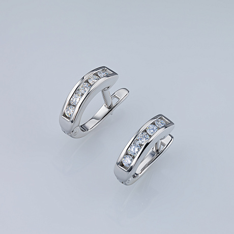 Серьги из серебра