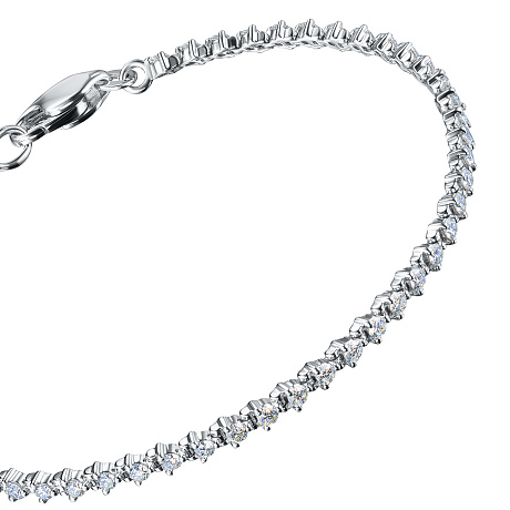 Браслет из белого золота