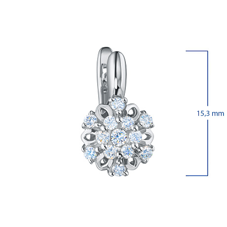 Серьги из серебра