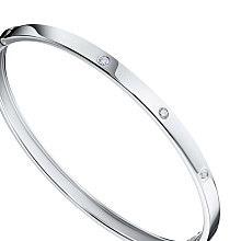 Браслет из белого золота с бриллиантами