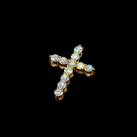 Подвеска из желтого золота