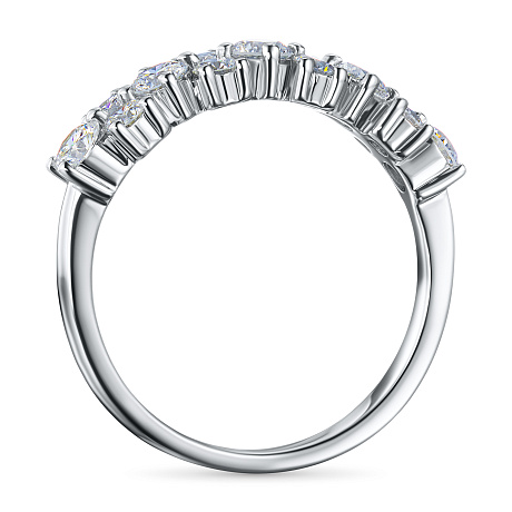 Кольцо из белого золота