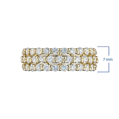 Кольцо из желтого золота