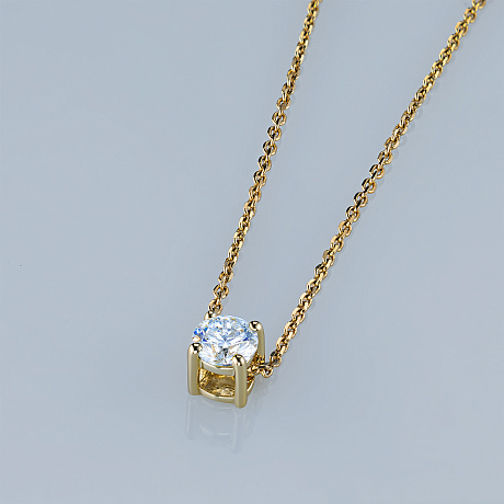 Подвеска из желтого золота