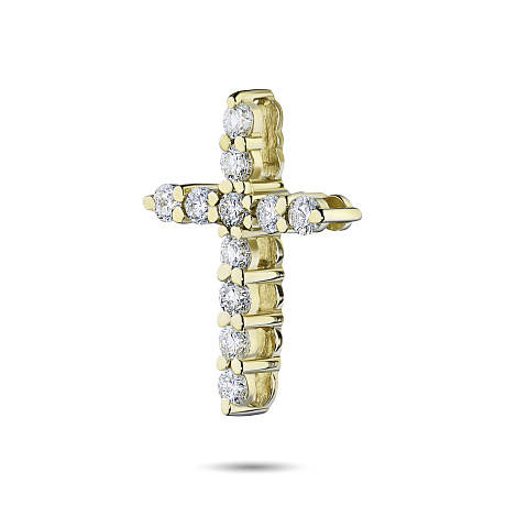 Подвеска из желтого золота