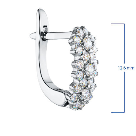 Серьги из серебра