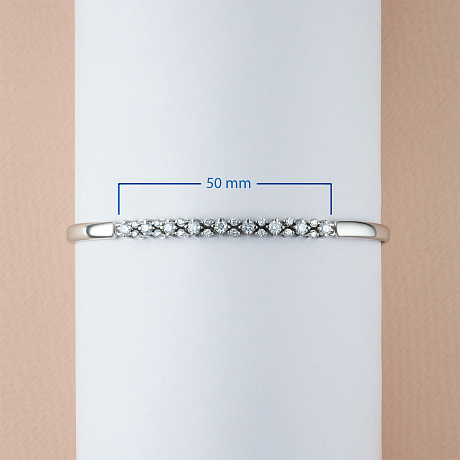 Браслет из белого золота