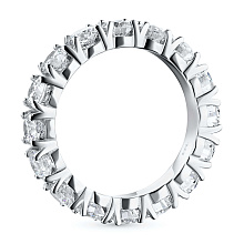 Кольцо из белого золота c бриллиантами