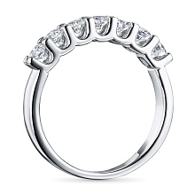 Кольцо из белого золота c бриллиантами