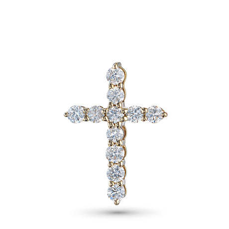 Подвеска из желтого золота