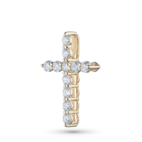 Подвеска из желтого золота