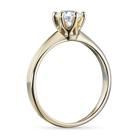 Кольцо из желтого золота