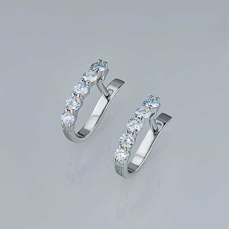 Серьги из серебра