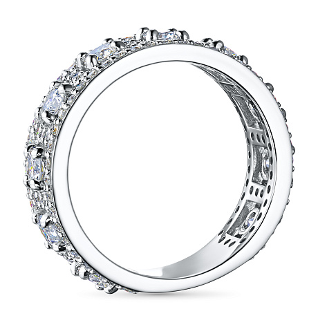 Кольцо из белого золота