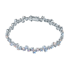 Браслет из белого золота c бриллиантами