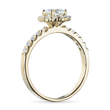 Кольцо из желтого золота