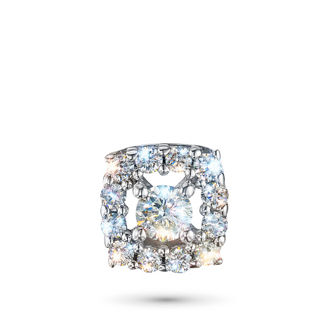 Классическая подвеска из серебра