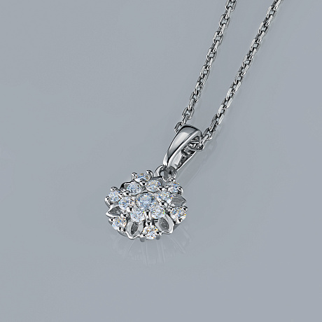 Подвеска из белого золота