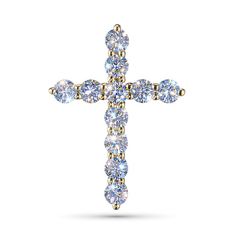 Подвеска из желтого золота