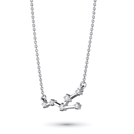 Колье из белого золота