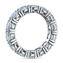 Кольцо из белого золота c бриллиантами