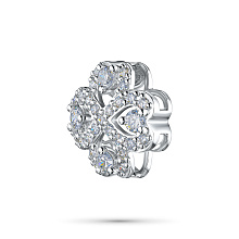 Подвеска из белого золота c бриллиантами