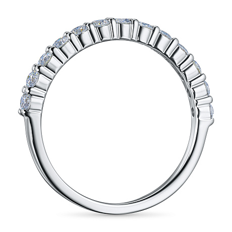 Кольцо из белого золота