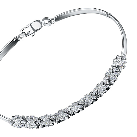 Браслет из белого золота