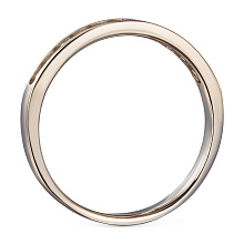 Кольцо из красного золота c бриллиантами