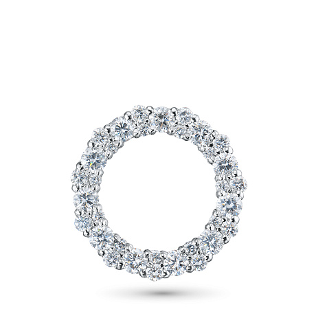 Подвеска из белого золота