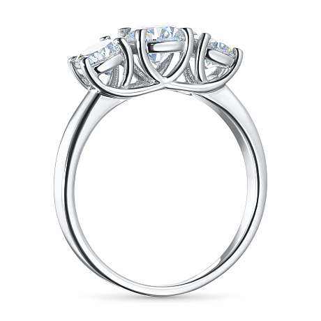 Классическое кольцо из комбинированного золота