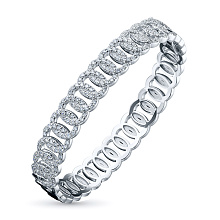 Браслет из белого золота c бриллиантами