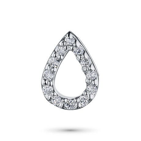 Подвеска из белого золота