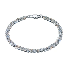 Браслет из белого золота c бриллиантами