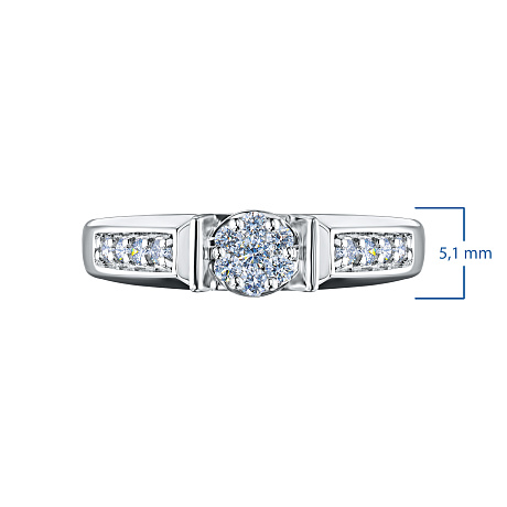 Кольцо из серебра