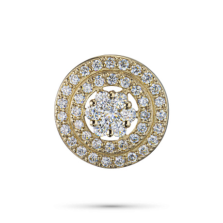 Подвеска из желтого золота