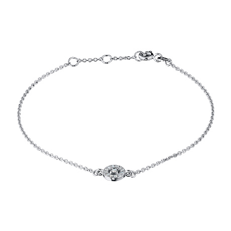 Браслет из белого золота