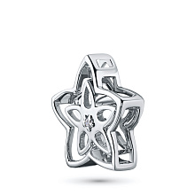 Подвеска из серебра с бриллиантом