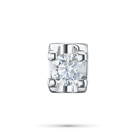 Классическая подвеска из серебра