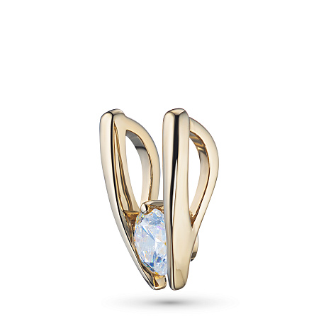 Подвеска из желтого золота