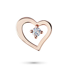 Подвеска из красного золота