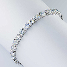 Браслет из белого золота c бриллиантами