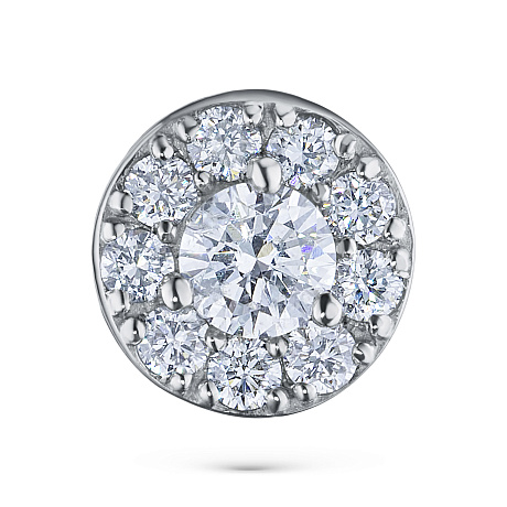 Подвеска из белого золота