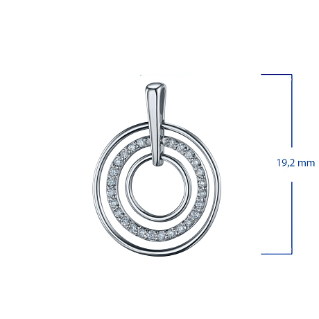 Подвеска из серебра