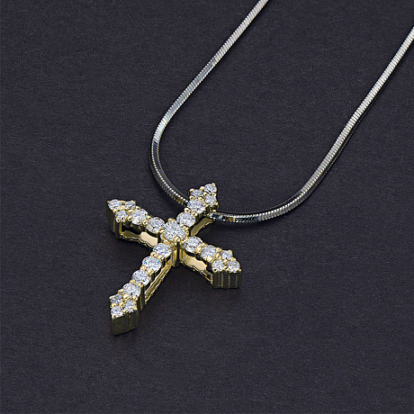 Подвеска из желтого золота