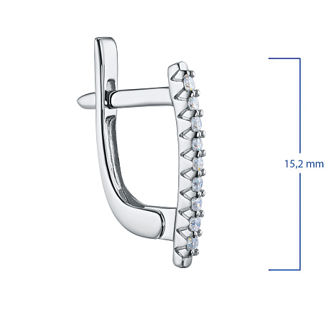 Серьги из серебра