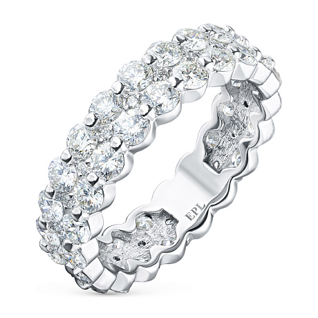 Кольцо из белого золота