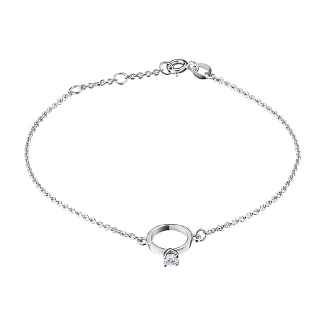 Браслет из белого золота