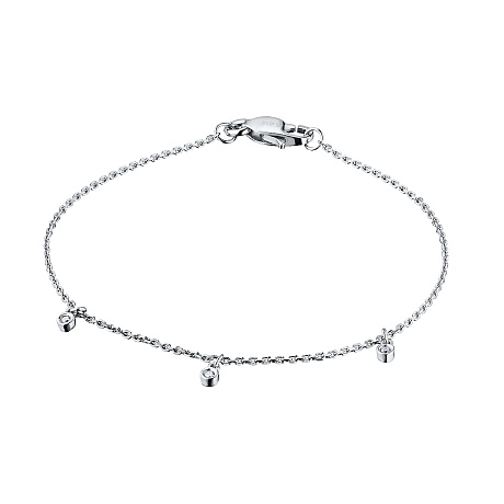 Браслет из белого золота